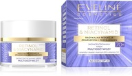 Multivýživný krém Eveline Cosmetics Retinol & Niacinamid 70+ na deň 50ml