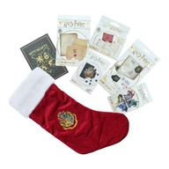 Vianočná ponožka na krb s darčekmi - Harr