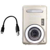 Mini vonkajšia digitálna kamera 16MP 720P 30FPS 4X zlatá