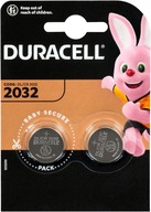 Duracell Bateria CR2032 DL2032 Litowa [2 szt]