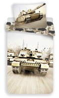 Pościel 140x200 Tank Czołg moro poszewka 70x90