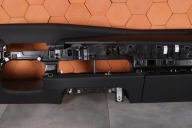 BMW 7 G70 originál dashboard instrument panel console leather VEGANZA black