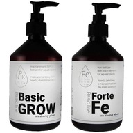 QualDrop Basic Grow + Fe Forte 2x500ml ZESTAW