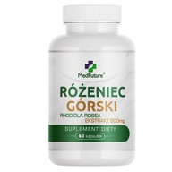 RÓŻENIEC GÓRSKI (Rhodiola rosea) 60 kapsułek Ekstrakt z korzenia 500 mg