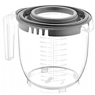 FEHÉRJE HABVERŐ KANCSÓ 2.2L MÉRŐPOHÁRRAL BÖGRE TÁL TARTÁLY