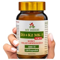ВІТАМІН D3 + K2 MK-7 FORTE 4000IU ІМУНІТЕТ, СЕРЦЕ, КІСТКИ, ЗУБИ