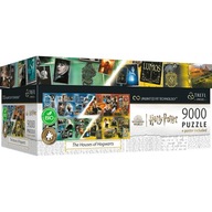Puzzle Trefl Puzzle Prime 9000 dielikov The Houses of Hogwarts 81023