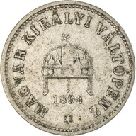 Moneta, Węgry, 10 Filler, 1894