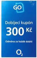 Czeskie Doładowanie z sieci O2. 300 Kc