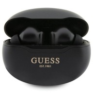 Guess słuchawki TWS + stacja dokująca czarny/black Classic EST