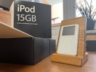 Apple iPod 3G 15GB złącze dokujące M8946B/A A1040 odtwarzacz monochrom BOX
