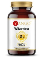 YANGO Vitamín D3 4000IU 90kap IMUNITA