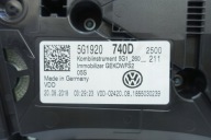 dials dials VW GOLF VII 7 5G 43562KM 5G1920740D