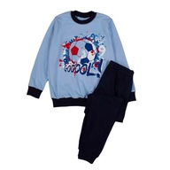 Chlapčenské pyžamo, modro-granátové, futbal, Tup Tup, veľ. 92