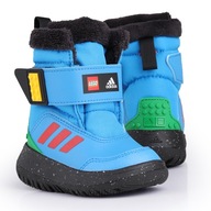 Buty, śniegowce Adidas LEGO WINTERPLAY GZ2077 Ocieplane