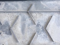 TESLA X abdeckung Blende Abdeckung heck BODEN