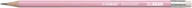 Ołówek Swano Pastel z gumką - Stabilo - różowy, HB