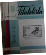 Filatelista zestaw 14 sztuk z lat 1970-1973