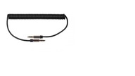 Kabel audio AUX mini Jack 3,5mm wtyk/wtyk spirala