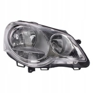 VW POLO 9N REFLEKTOR PRZEDNI LAMPA PRZÓD PRAWA HALOGEN Z SILNICZKIEM