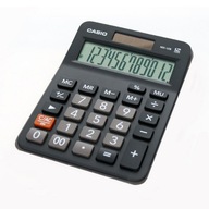 Kalkulator biurowy CASIO 12-cyfrowy czarny MX-12B