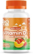 Doctor's Best Vitamín D3 pre deti s ovocnou príchuťou 60 želé