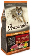 Primordial Dog Grain Free Adult Byvol, makrela 12kg