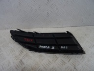 grid of a bumper front front left SKODA FABIA II ROOMSTER 5J0807367A