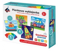 Piankowa wyklejanka Mozaika Genialny dzieciak Askato 764