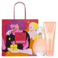 AVON ZESTAW UPOMINKOWY EVE PRIVE DLA NIEJ + TOREBKA WODA BALSAM