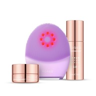 FOREO LUNA 4 Plus Sensitive + SERUM 2.0 30 ml + Nawilżająca maska na noc 15 ml