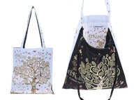 Torba damska torebka na ramię elegancka stylowa G. Klimt Drzewo życia