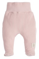 Dojčenské polodupačky bavlna prúžok Makoma Harmony Natural Pink 56 cm