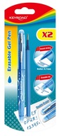 Guľôčkové pero 0,7 mm modré s vymeniteľnou náplňou