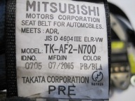 tension belt safety front right left MITSUBISHI GRANDIS ANGLIK