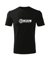 Koszulka T-shirt dziecięca M525 URAL MOTOCYKLE czarna rozm 110