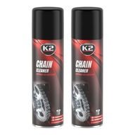 K2 Chain Cleaner zmywacz do łańcucha czyszczenia oleju 500 ml 2 szt zestaw