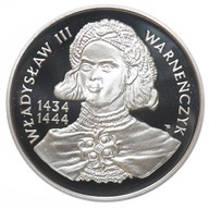 200 000zł - Władysław III Warneńczyk-popiersie - 1992 rok