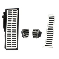 Pedálborítások St Parts rozsdamentes acél 4 db-os készlet VW Skoda manuális váltós autókhoz
