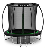 TRAMPOLINA OGRODOWA Z SIATKĄ WEWNĘTRZNA DO OGRODU DLA DZIECI 8FT 252CM