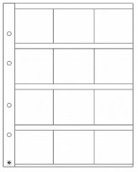 OPTIMA M12K OLDALKÁRTYA ÉRMETARTÓKHOZ LEUCHTTURM HOLDEREKBEN