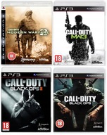 Zestaw Call of Duty Black Ops 1 / 2 + Modern Warfare 2 / 3 PS3 4-GRY