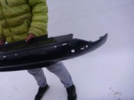 RENAULT CLIO IV 4 KOMBI 12-> bumper rear part rear