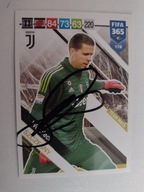 Karta panini autograf Juventus Wojciech Szczęsny Fifa365