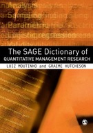 The SAGE Dictionary of Quantitative Management
