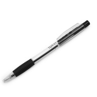 Guľôčkové pero automatické 0,7 mm 50 ks čierne