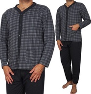 Pánske pyžamo XL rozopínateľná MRIEŽKA darček BAVLNA pre CHLAPCA XL