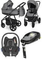 Espiro Next Up Chrome wózek 4w1 Maxi Cosi CabrioFix + baza FamilyFix