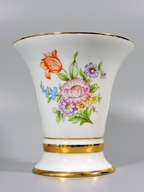 Váza Royal Dux kvety zlato ručná práca