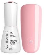 CLAVIER LUXURY NAIL HYBRID UV BASE COAT HYBRIDNÁ BÁZA F2 10ml